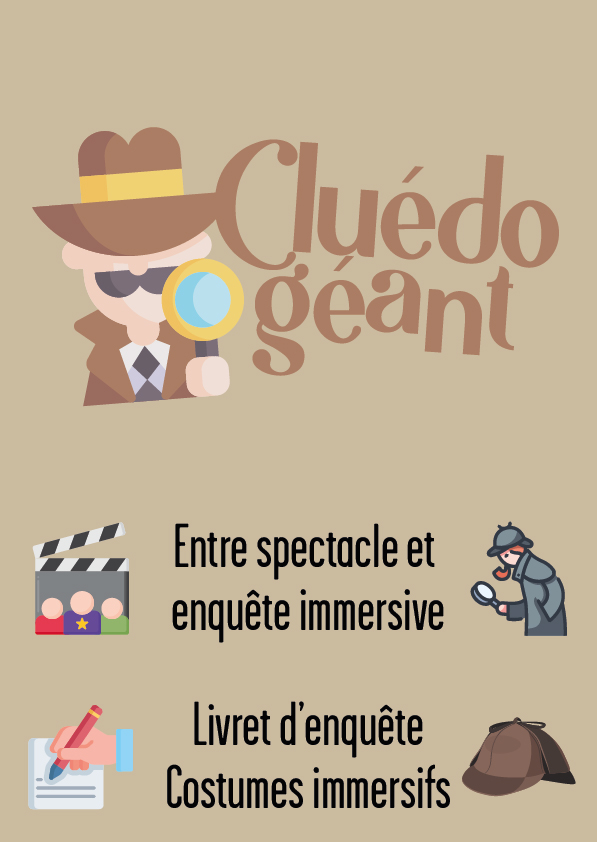 Cluédo géant normandie